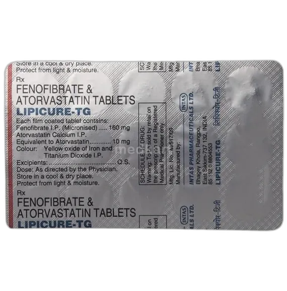 lipicure tg tablet 15's